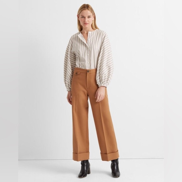 NWT Club Monaco Striped Dolman Sleeve Top Size Large - Picture 2 of 6